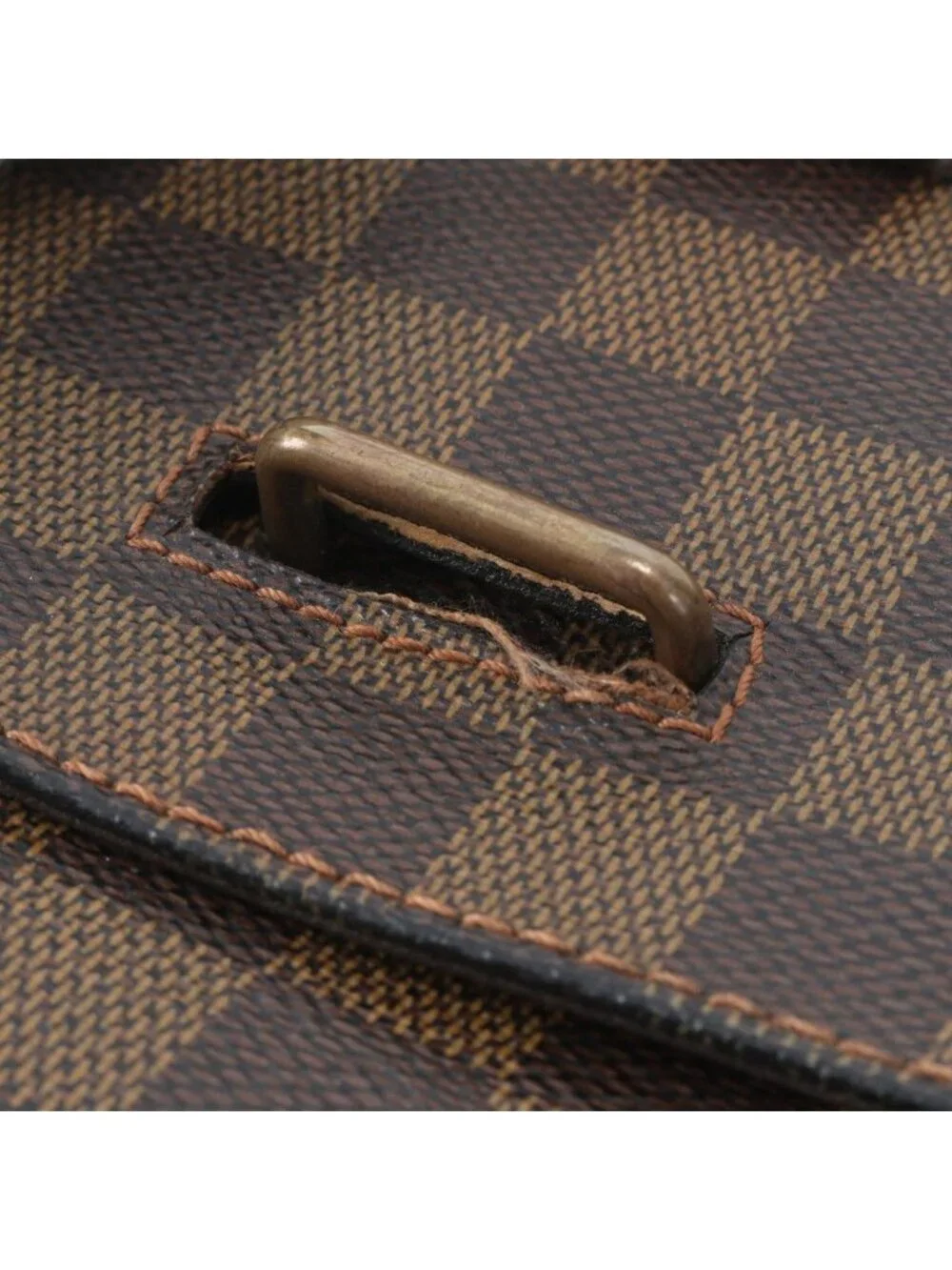Louis Vuitton Damier Broadway Leather 2-Way Shoulder Bag Crossbody Business